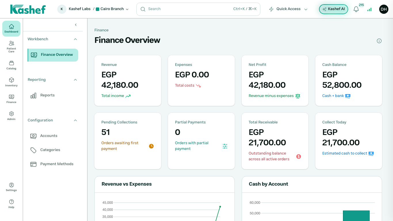 Kashef finance overview